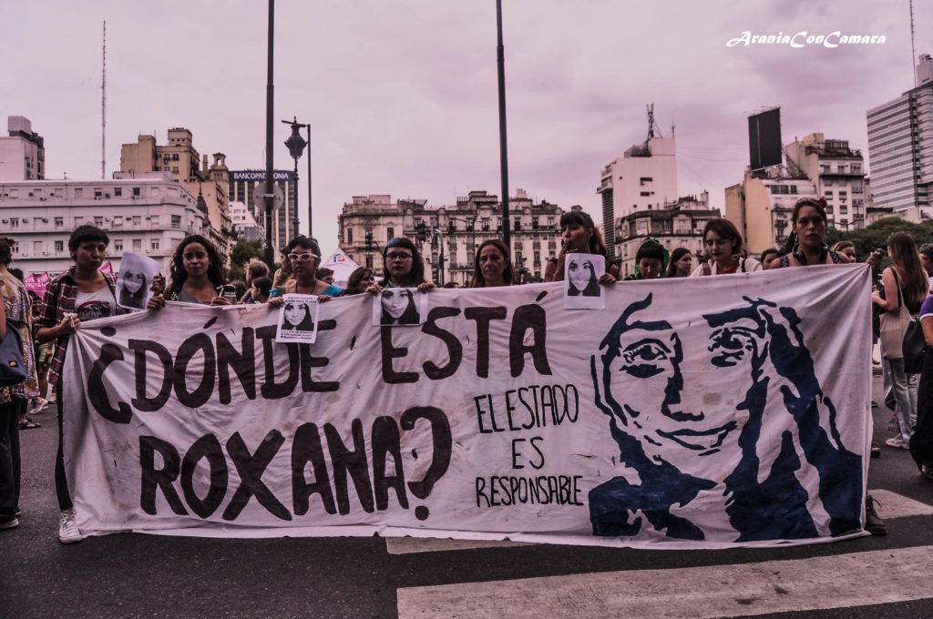 <span style='font-size:28px;'>Reclamo por la joven desaparecida</span><br> ¿Dónde está Roxana?