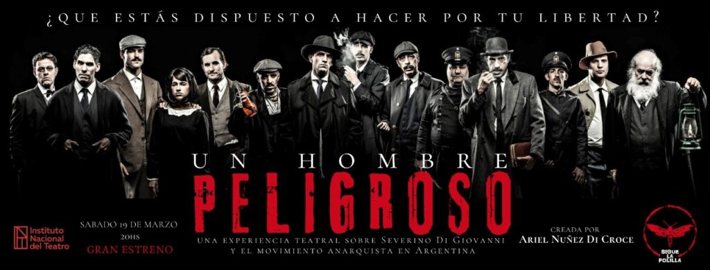 <span style='font-size:28px;'>Teatro - Estreno</span><br> Un Hombre Peligroso