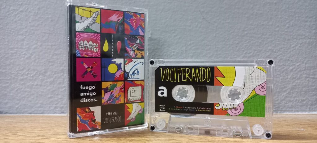 <span style='font-size:28px;'>Lanzamiento en cassette</span><br> Vociferando (Versiones Libres) I y II